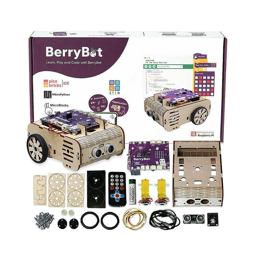 Berrybot Kodlanabilir Eğitim Robotu - 1