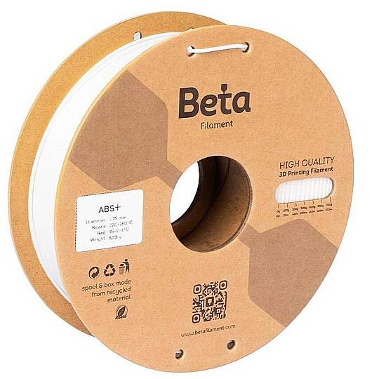 Beta ABS Plus Beyaz Filament 1.75mm 800gr