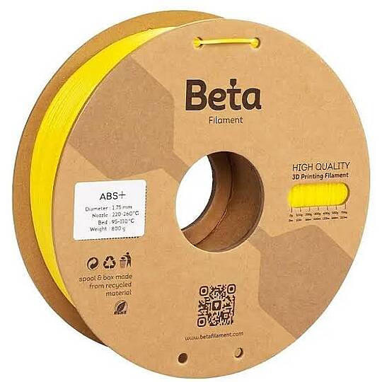 Beta ABS Plus Sarı Filament 1.75mm 800gr