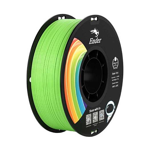 Ender PLA+ Yeşil Filament 1.75 mm 1 kg