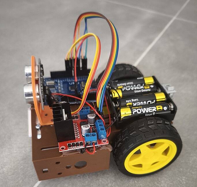 Engelden Kaçan Arduino Robot Kit - 5