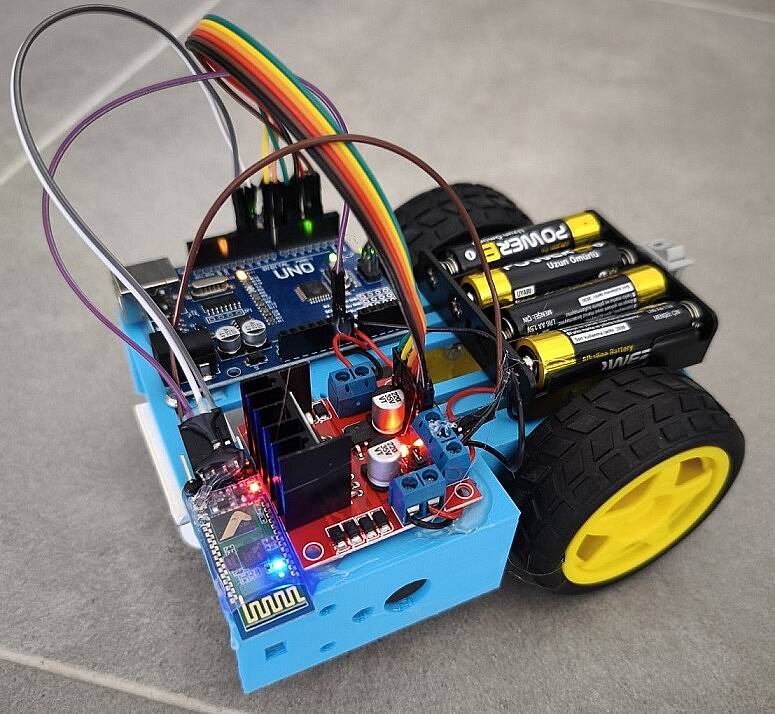 Bluetooth Kontrollü Arduino Robot Kiti - 3