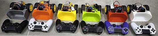 PS4 Kontrollü Robo Futbol Robot Kiti