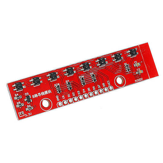 QTR-8A 8’li Analog Çizgi Algılama Sensör Kartı