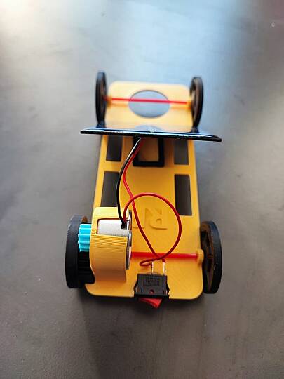 Robotik Projem Büyük Boy Güneş Enerjili Solar Oyuncak Araba (Demonte) - 5