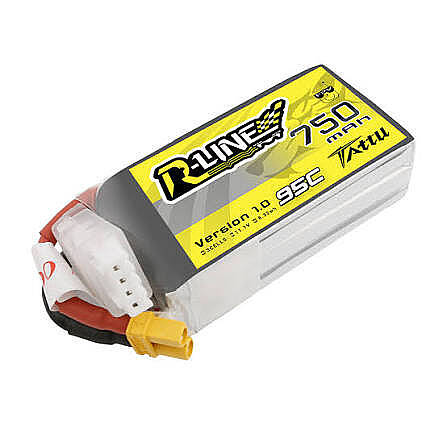 Tattu 3S 95C XT30 750 mAH Lipo Pil