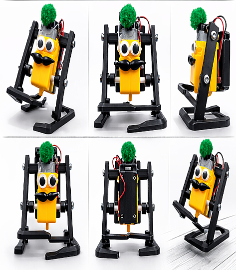 Yürüyen Eğlenceli STEM Robot Kiti – Okul Öncesi ve İlköğretim İçin STEM Uyumlu - 7